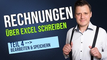 Rechnungssoftware Teil 4 in Microsoft Excel / Userform Datenbank. Bearbeiten und Speichern VBA