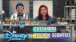 Cassandra Lin turns Kitchen Grease into Fuel  | In The Nook | Disney Channel