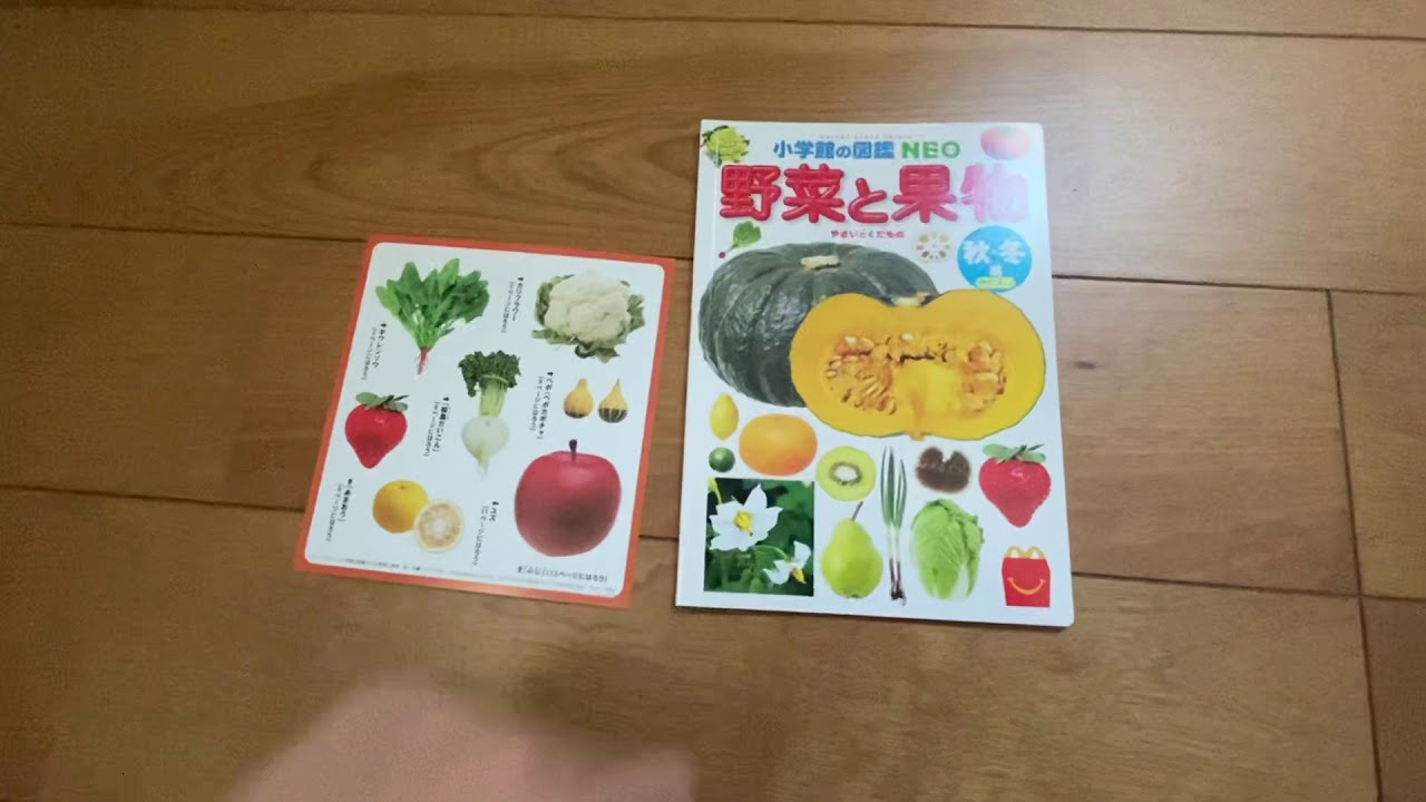 ハッピーセット 図鑑 野菜と果物 Youtube ハッピーセット 図鑑 野菜と果物 Youtube