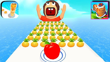 📌 Pancake Run DFX306 ! Top Free iOS, Android Max Level Mobile Game Walkthrough Videos
