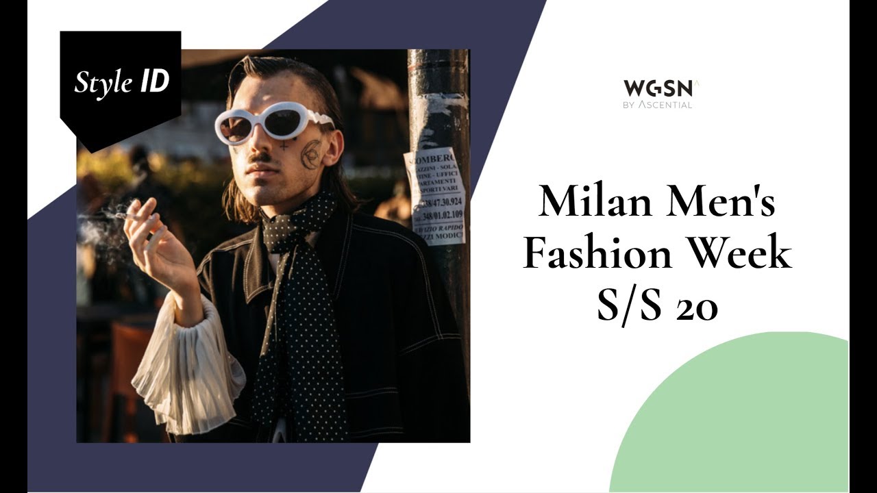 ⁣Style ID: Milan Men's Fashion Week S/S 20