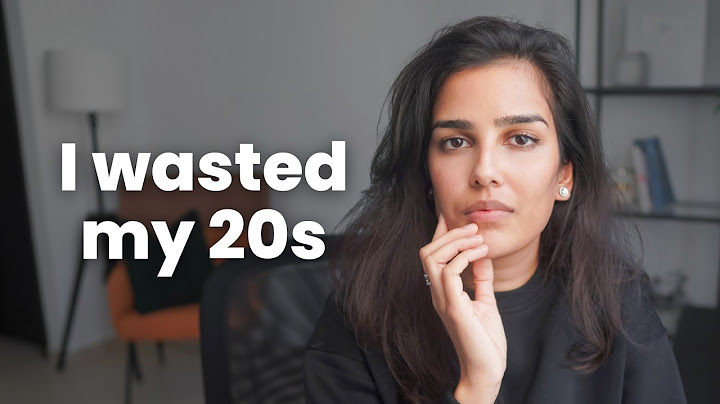 I'm 32. If you're in your 20s, WATCH THIS