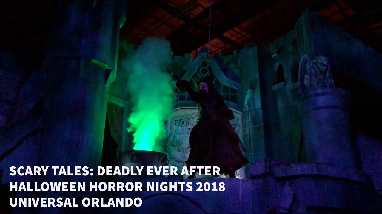 Scary Tales Deadly Ever After Halloween Horror Nights 2018 Highlights | Universal Studios Florida