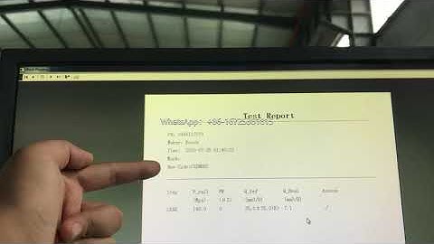 CRS708 Common Rail Injector Testing and QR Coding Function