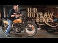 H-D Outlaw Bikes