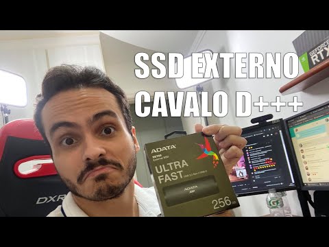 VEJA ESTE SSD EXTERNO BRUTO DA ADATA SE760