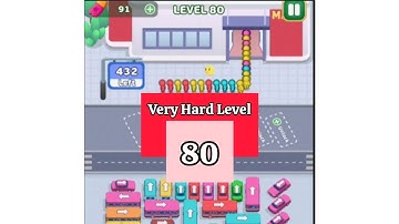 Bus Escape Traffic Jam Game Level 80 #veryhardlevel #hardlevel #level 80 #escapegame #gaming #yt