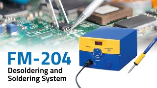 Hakko FM-204 Desoldering and Soldering System by American Hakko