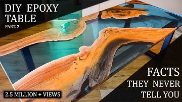 DIY Epoxy Table - Step By Step Guide - Part 2