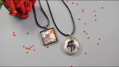 PandaHall Video Tutorial on Cabochon Pendant Necklaces