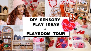 *FUN* DOLLAR TREE DIY SENSORY PLAY / IKEA PLAYROOM TOUR & VALENTINE'S DECOR / MONTESSORI AT HOME by Make It With Micah DIY Decor 2,703 views 3 years ago 15 minutes