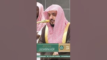 تلاوة فضيلة الشيخ د. ⁧‫#الوليد_الشمسان‬⁩  من صلاة الفجر 13 ذو الحجة  1446هـ. #اكسبلور #المصحف