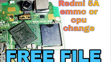 Redmi 5A emmc (cpu) change with full guide complete solution 💯% free file