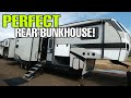 GAME CHANGER! Awesome REAR Bunkhouse Fifth Wheel RV! Coachmen Chaparral 367BH