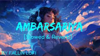 Ambarsariya [Slowed & Reverb] Sona Mohapatra | Fukrey | Fallin Lofi