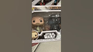 Darth Vader and obi one funko pop #starwars #shorts