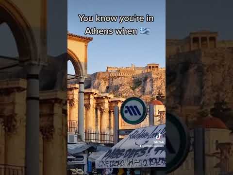 You know you're in Athens Greece when...