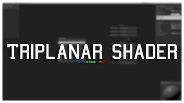 Unity Tutorial || Create A World Space UV Triplanar Shader With Shader Graph
