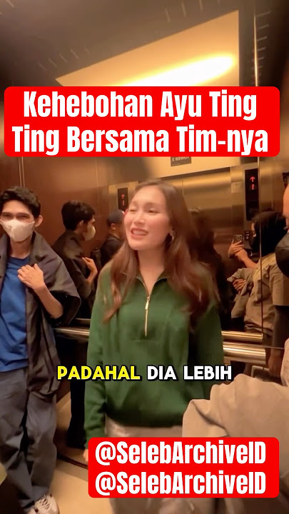 Kehebohan Ayu Ting Ting Bersama Tim-nya😍 #ayutingting