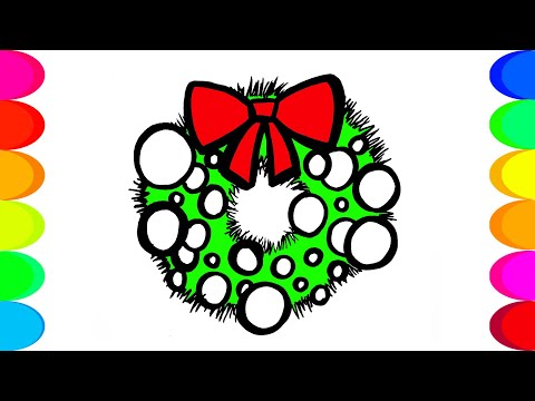 როგორ დავხატოთ საახალწლო დეკორაცია