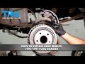 How to Replace Rear Brakes 1993-1997 Ford Ranger