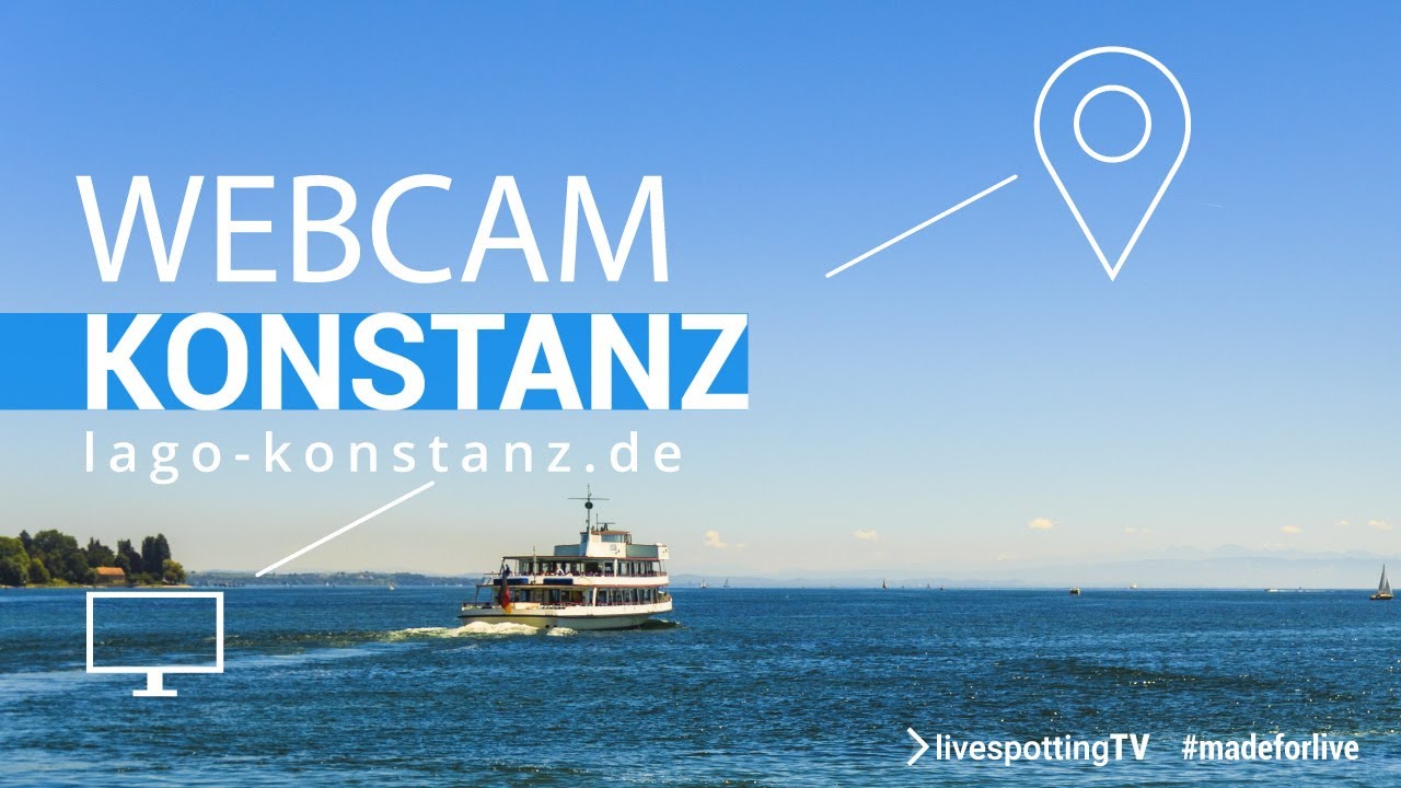 Die besten Webcams vom Bodensee: Konstanz