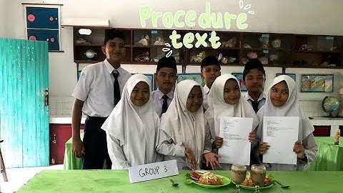 (ENGLISH PRACTICE ) PROCEDURE TEXT -  HOW TO MAKE FRIED RICE AND CAPCIN DRINK