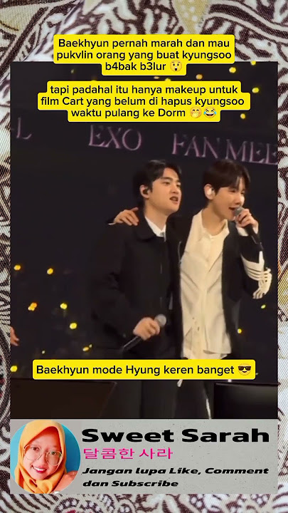 Baekhyun mode Hyung ke kyungsoo #baekhyun #kyungsoo #exo