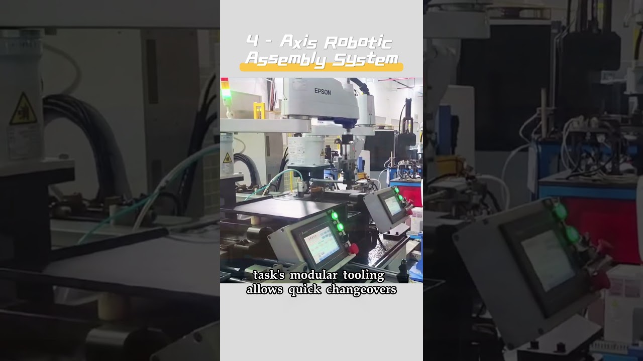 2025 Latest Factory Assembly! Four-axis Robot Assembly Machinery!