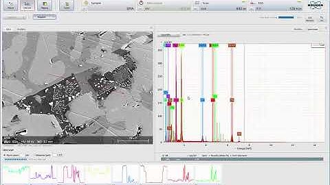 Bruker EDS Part 4 Line Scans