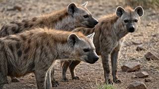 Primitive humans protect and live with animals