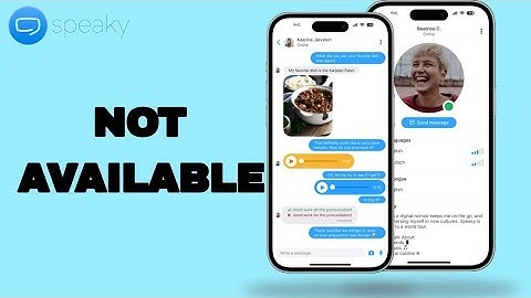 How To Fix And Solve Not Available On Speaky App | Easy Fix