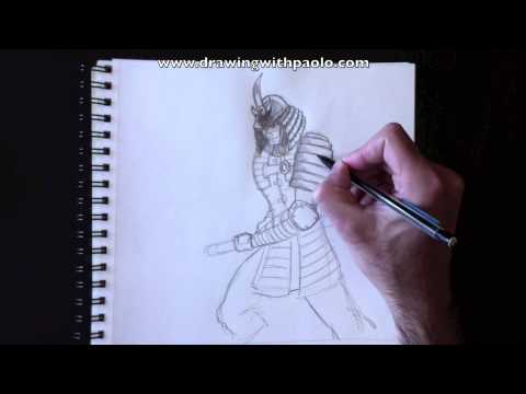 Vidéo: Comment Dessiner Un Samouraï