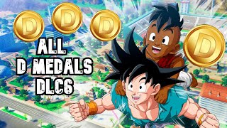 DRAGON BALL Z: KAKAROT - Goku's Next Journey - ALL D Medals Location from DLC6 (3 Bonus D Medals)