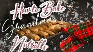 How to Bake Grandma’s Nutrolls