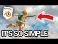 How aaa games animate everything blender vfx