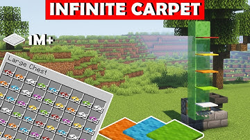 Easy Carpet Duper Glitch Farm in Minecraft 1.19+