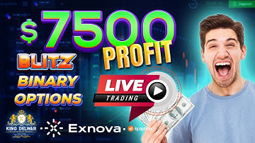 5 Second Blitz Option Trading Strategy| Iq option| Exnova|Binary options 5 seconds Blitz trading