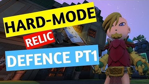 Portal Knights Relice Defence Beat Hard Mode Easy Part 1 -Bitter Root Battlefield Hard All switches