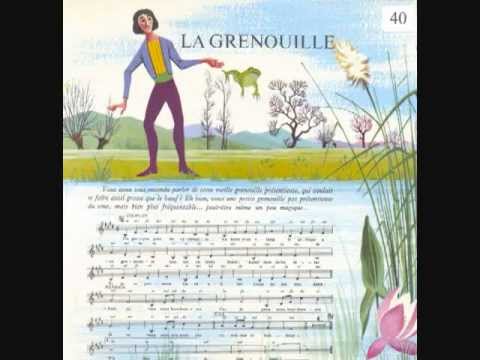 La grenouille - Francis Lemarque (avec paroles) 