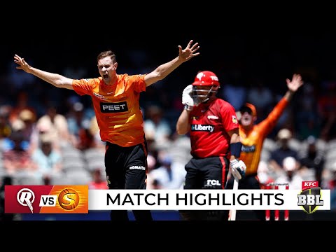 Scorchers go clear on top with tense win over 'gades | bbl|12