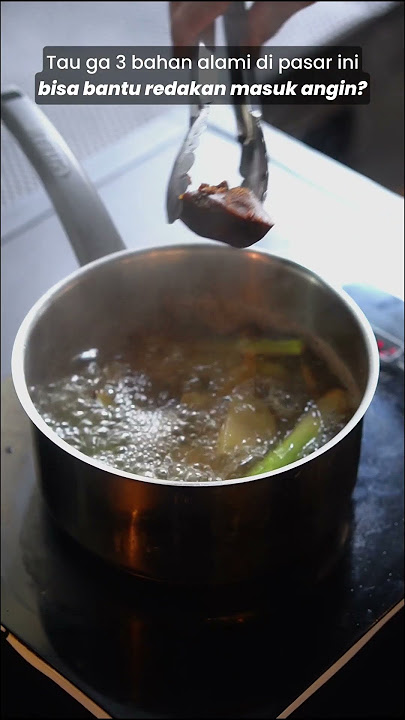 Resep Minuman Herbal Wedang jahe