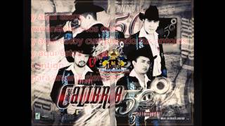 AQUI ESTOY CALIBRE 50 ESTRENO 2013 (LETRA)