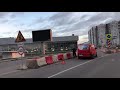 Новое ограничение для водителей в Химках. Пересечение улиц 9 Мая и Марии Рубцовой.