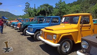 Encontro de Rural, F75 e Jeep Willys em Santa Catarina