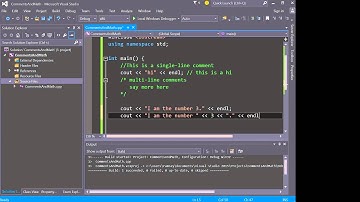 Learning C++ - Video #3 - Comments and Arithmetic