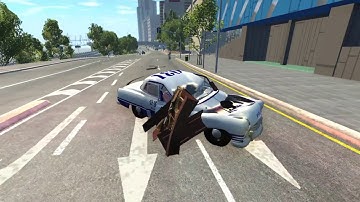 Falling objects, piano, ATM from Sky !!! -BeamNg Drive