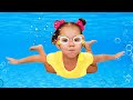 Swimming Song | Hello Dana Nursery Rhymes & Kids Songs