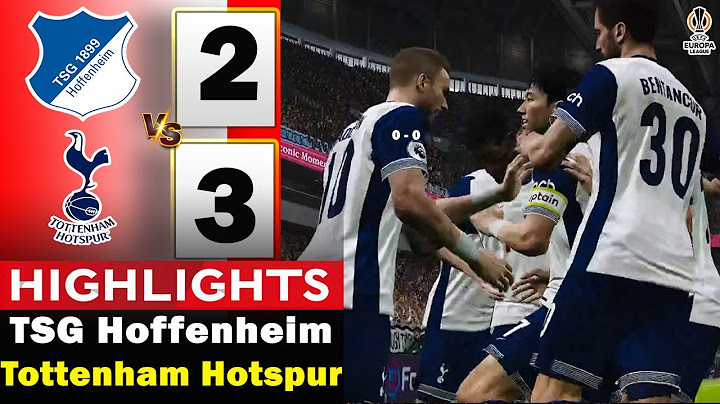 TSG HOFFENHEIM VS TOTTENHAM HIGHLIGHTS | 2-3 GOALS | UEFA EUROPA LEAGUE HIGHLIGHTS | eFootball PES21