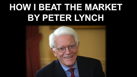 Peter Lynch 1994 Lecture